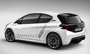 Peugeot 208 HYbrid FE Concept Leaked Ahead of Frankfurt