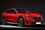Peugeot 3008 Coupe Seems Like a Poor CGI Excuse to Steal Mustang Mach-E's Look