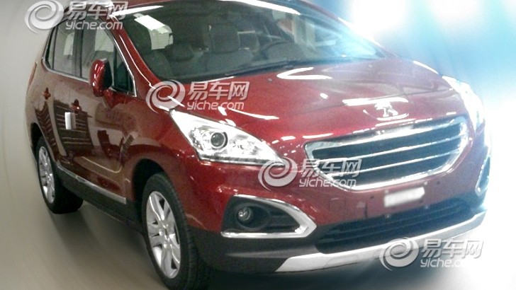Facelifted Peugeot 3008