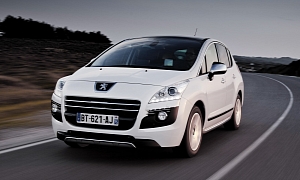 Peugeot 3008 Hybrid4 Emissions Lowered to 91 g/km of CO2