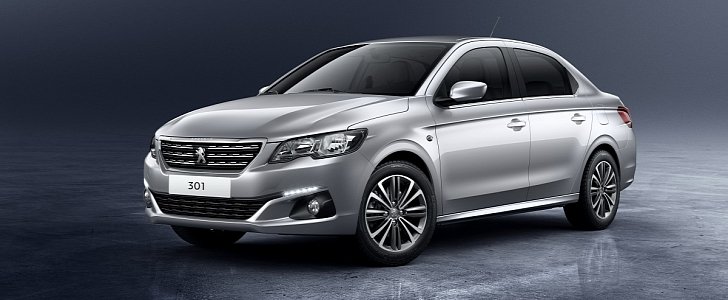 Peugeot 301 Facelift Brings 1.2 Turbo, New 7-Inch Touchscreen