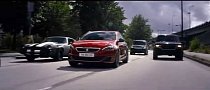 Peugeot 308 GTi Driver Runs from Mobsters in Muscle Cars with a Monkey as Copilot