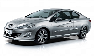 Peugeot 408 Coupe Rendering