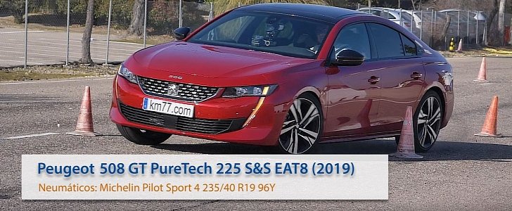 Peugeot 508 Looks Very Agile and Sporty in Moose Test