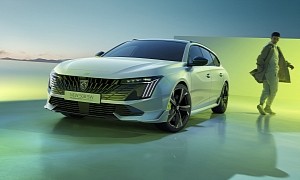 Peugeot 508 Sedan and SW Present Their Attractively Updated Faces and New Cockpit