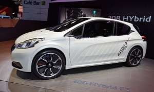 Peugeot Details Its Efficient Hybrid 208 Concept <span>· Video</span>