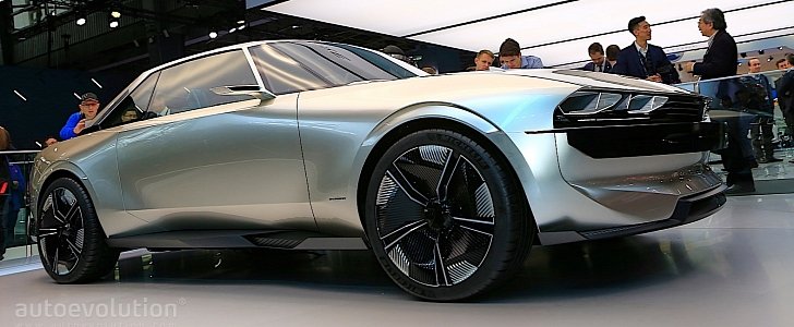 Peugeot e-Legend concept car