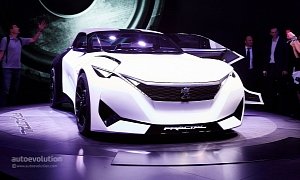 Peugeot Fractal Concept Proves the French Have Style in Paris <span>· Video</span> , Live Photos
