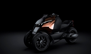 Peugeot Onyx Supercar Gets Its Own Scooter Concept