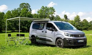 Peugeot Partner Alpin Camper To Debut At Caravan Salon 2019