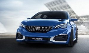 Peugeot Reveals 500 HP 308 R HYbrid: the Mother of Hot Hatches