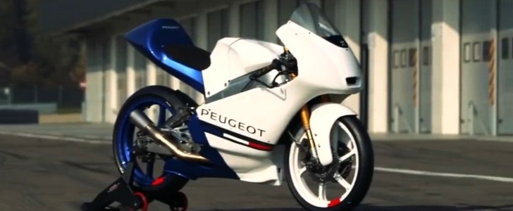 Peugeot Moto3 bike