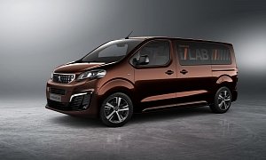 Peugeot Traveller i-Lab Concept Shows How French Business Trips Could Happen