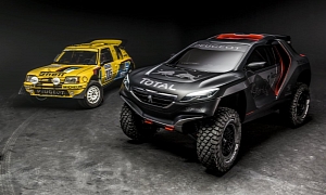 Peugeot Unveils the 2008 DKR Dakar Buggy <span>· Video</span>