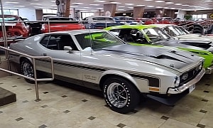 Pewter 1971 Ford Mustang Boss 351 Is a One-Year Gem in Fabulous Condition