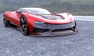 Phantom R1200 Concept Might Take Camaro Into Mid-Engine CGI Hypercar Territory