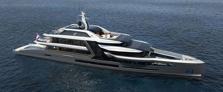 Phathom Studio's 197-ft Superyacht Concept