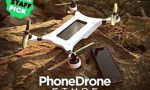 PhoneDrone Ethos Turns Your Phone into an Aerial Cameraman