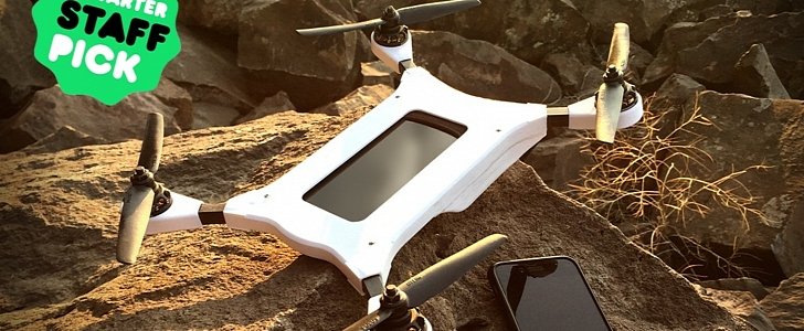 PhoneDrone Ethos Turns Your Phone into an Aerial Cameraman