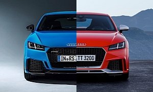 Photo Comparison: 2020 Audi TT RS vs. 2016 Audi TT RS