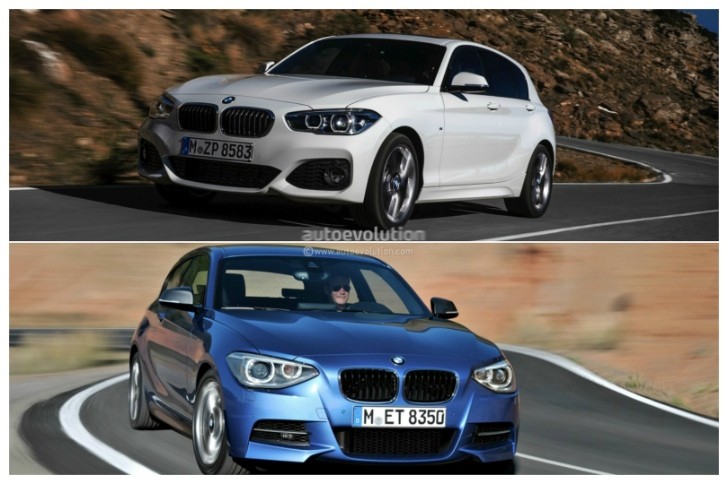 BMW 1 Series Facelift vs BMW 1 Series pre-facelift
