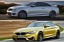 Photo Comparison: BMW M4 vs Cadillac ATS-V Coupe