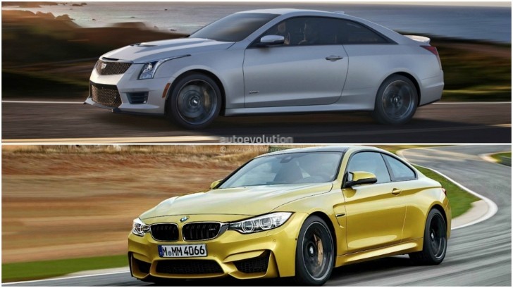 BMW M4 vs Cadillac ATS-V Coupe
