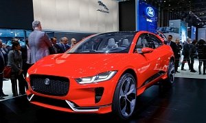 Photon Red Jaguar I-Pace Shows the New Face of Jaguar in Geneva