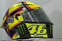 Photos of Rossi's Actual Racing Helmet