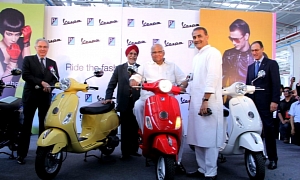 Piaggio Aims to Sell 100,000 Vespas a Year in India