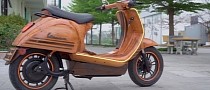 Piaggio's Latest Justin Bieber Vespa Scooter's Got Nothing on This Gorgeous, Wooden Sprint