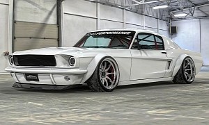 Pick a Favorite 1967 Ford Mustang Fastback Color for This Cool Digital Restomod