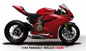 Pierobon Announces Trellis Frame for Ducati 1199 Panigale
