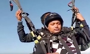 Pilot Saves Tourist’s Life as Paraglider Snaps in Mid-Air