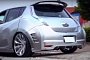 Pimped-Up Nissan Leaf on Forgiato Wheels Takes us Back To NFS Underground Times