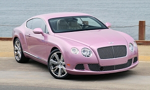 Pink 2012 Bentley Continental GT for Sale