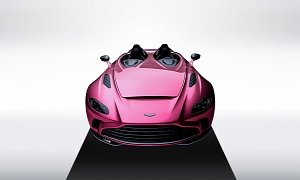 Pink Aston Martin V12 Speedster Rendering Looks Like Barbie's Weekend Warrior