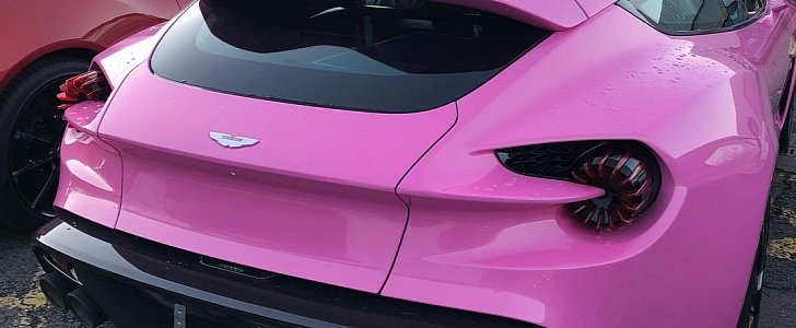 Pink Aston Martin Vanquish Zagato Shooting Brake Is Real