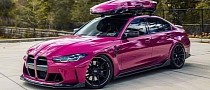 Pink BMW M3 G80 Holds a Special Place in the World of Tuned Cars