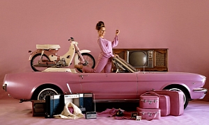 Pink Cars and Retro Girls Will Remind You of the Playboy Lifestyle