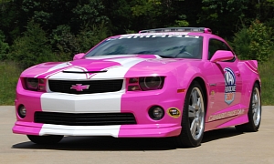 Pink Chevy Camaro Fights Cancer