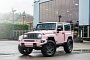 Pink Jeep Wrangler Looks Like Barbie's Off-Road Weekend Warrior