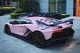 Pink Lamborghini Aventador SVJ Shows Up in China, Causes a Stir