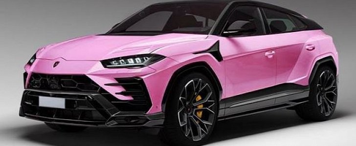 Pink Lamborghini Urus Widebody by Kahn