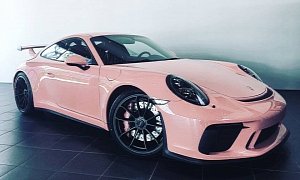 Pink Pig 2018 Porsche 911 GT3 Is a Tribute to Legendary 917/20 Racecar
