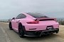 Pink Porsche 911 GT2 RS Stands Out Easily, Has Rear Wing Delete