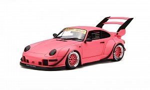 Pink RWB Porsche 911 1:18 Scale Model Is Ready To Offend Purists