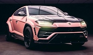 Pink Urus Looks Like a Barbie Lambo, Guess Life in Plastic Ain't That Fantastic After All