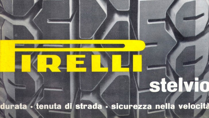 Pirelli Stelvio retro advert