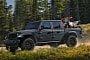 Pitch Black 2024 Jeep Gladiator NightHawk Only Comes Out During Solar Eclipses